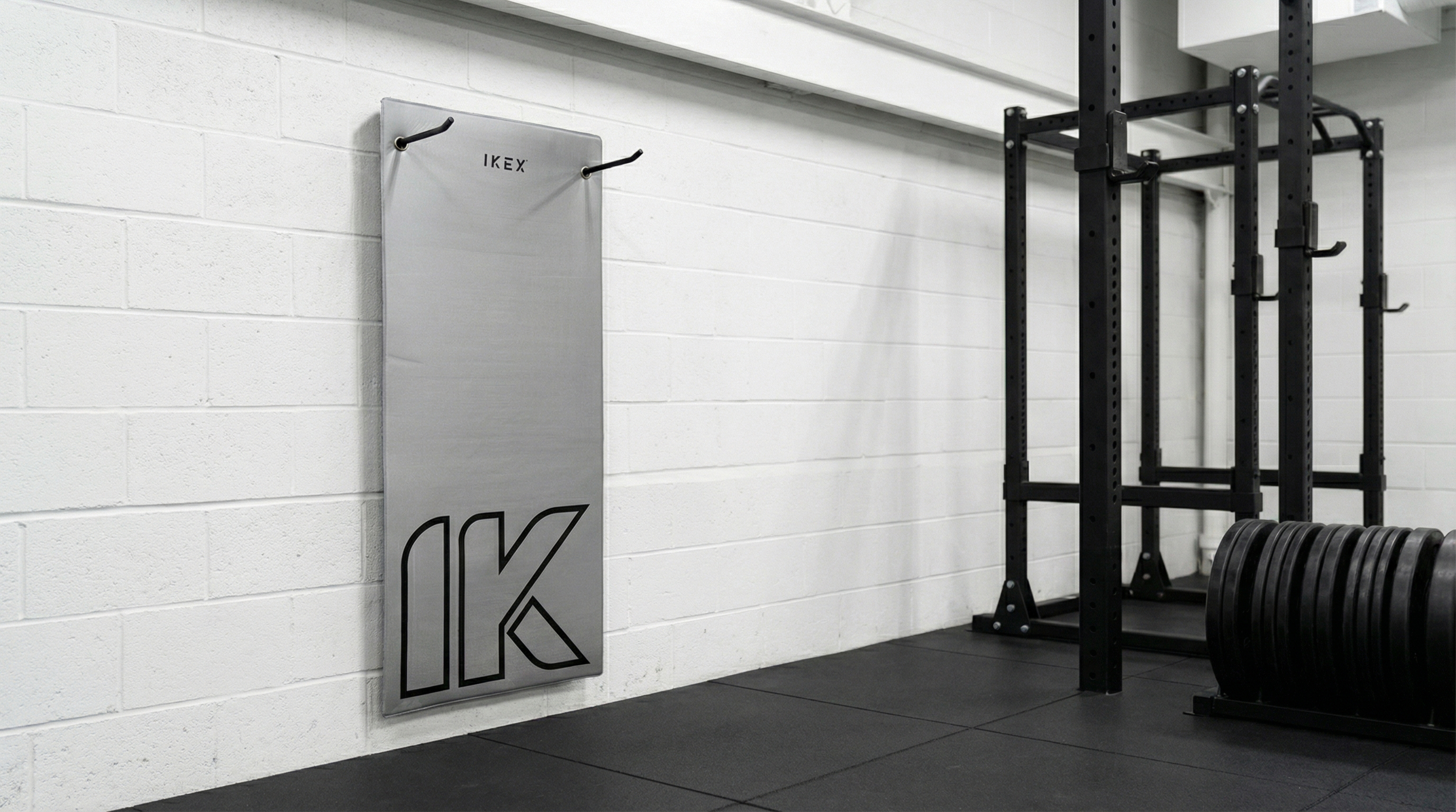 Soporte de pared IKEX instalado con colchoneta